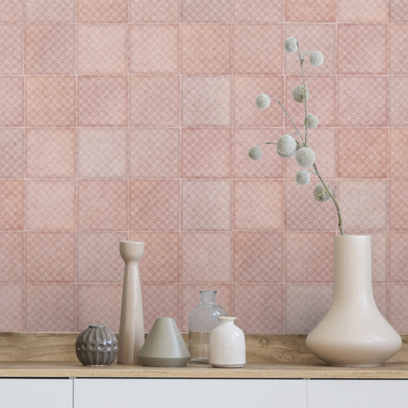 Silhouette Ringlet Patterned Handmade Wall Tiles