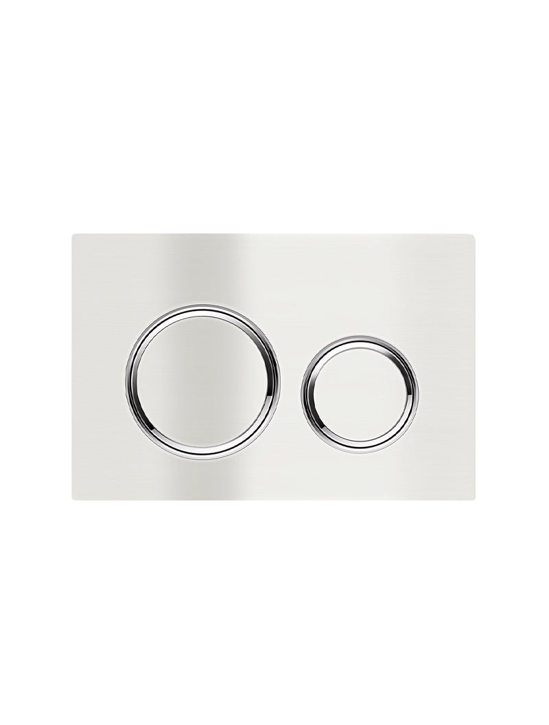 Meir Sigma 21 Dual Flush Plates to suit Geberit - PVD Brushed Nickel