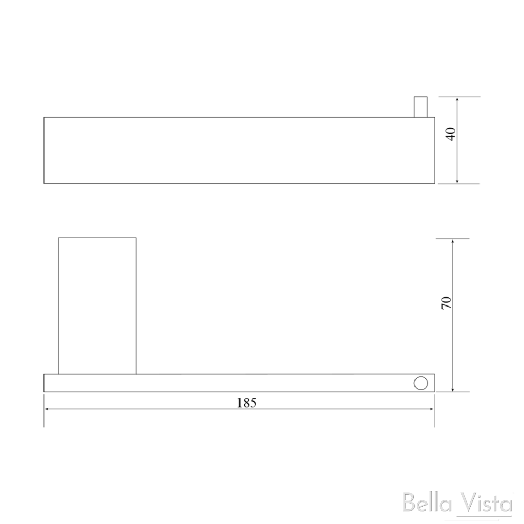 Chunky Hand Towel Holder