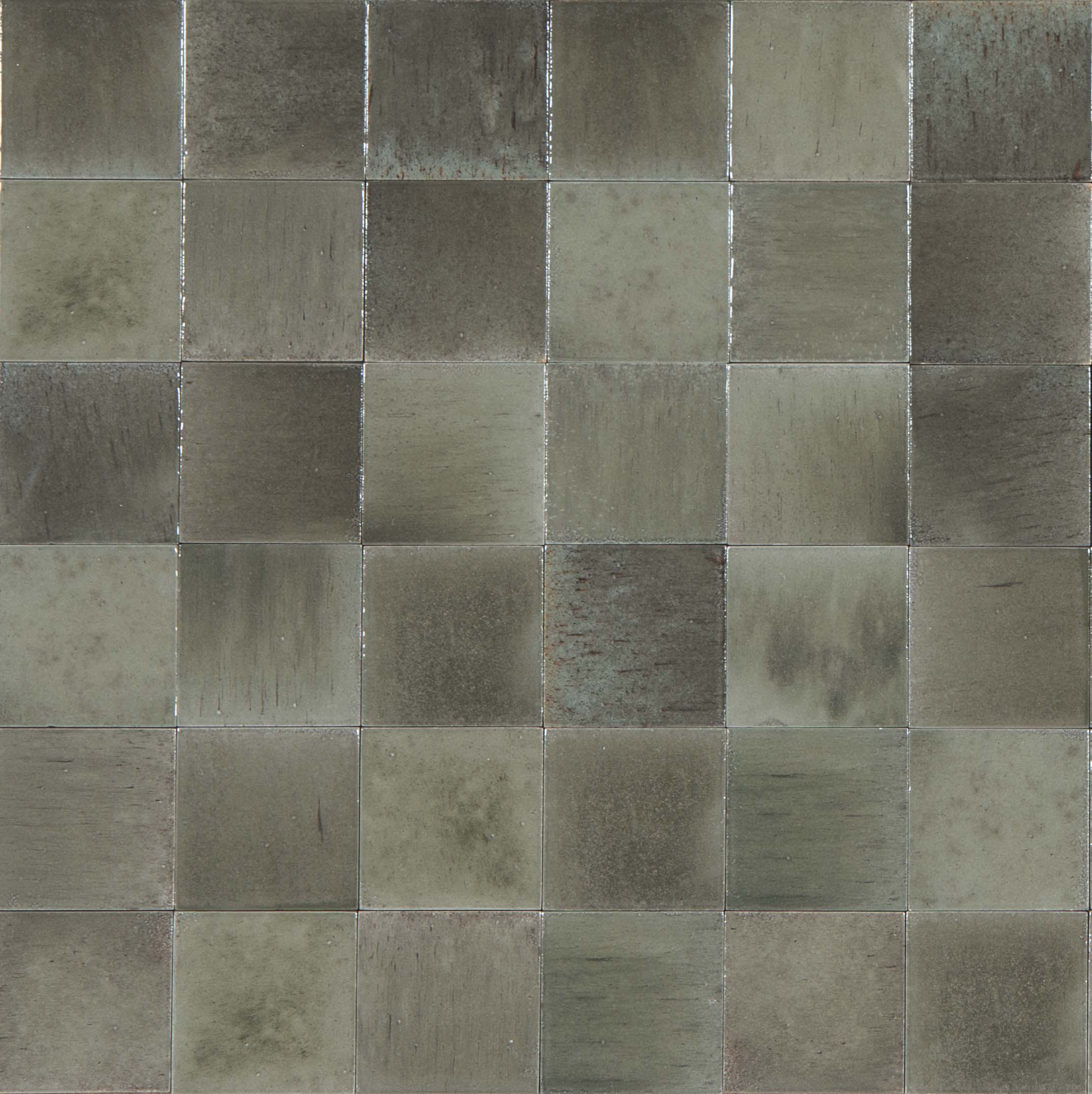 Glaze Grigio Charcoal Gloss Square