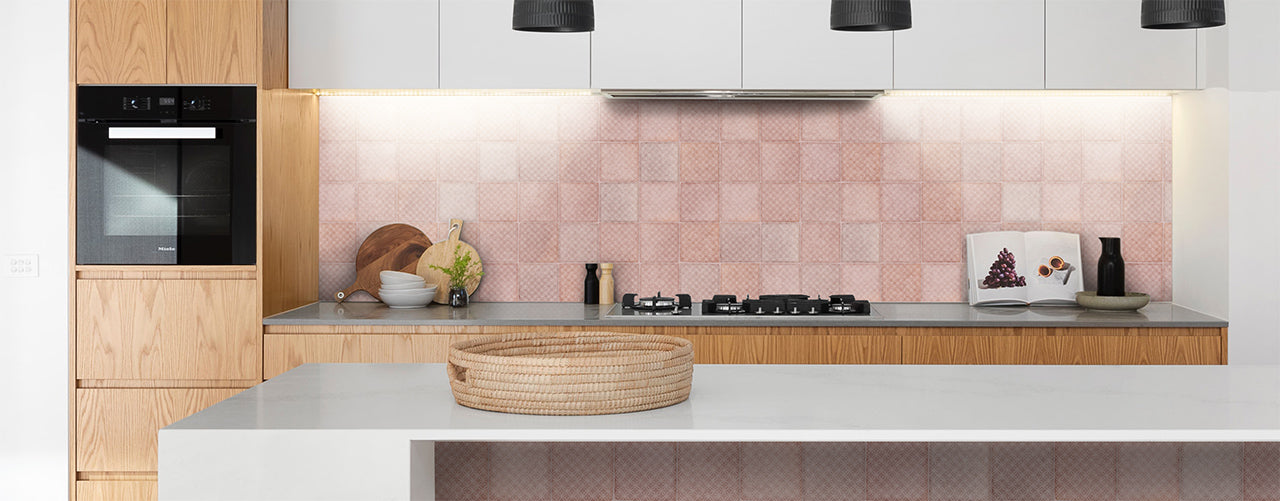 Silhouette Ringlet Patterned Handmade Wall Tiles