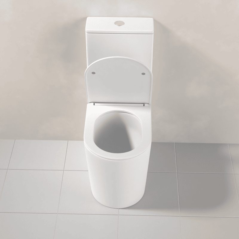 Azaria Matte White + Geberit Cistern