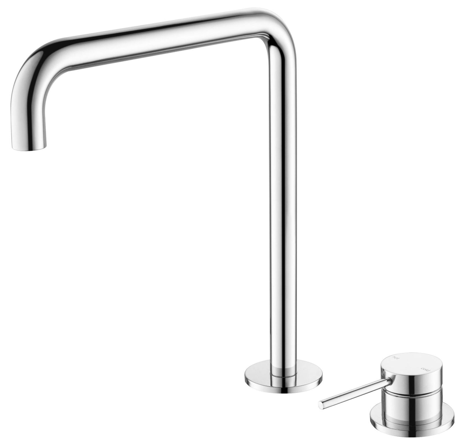 Mica Soft-Square Hob Sink/Basin Mixer Set