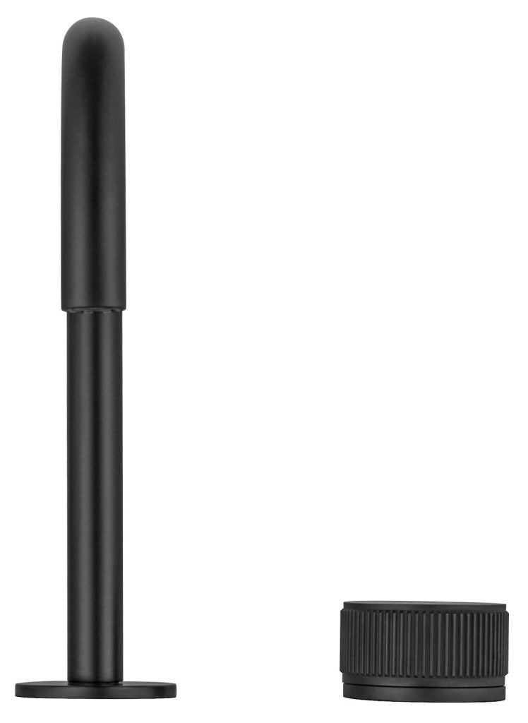 Mica Fluted Gooseneck Hob Basin Mixer Set