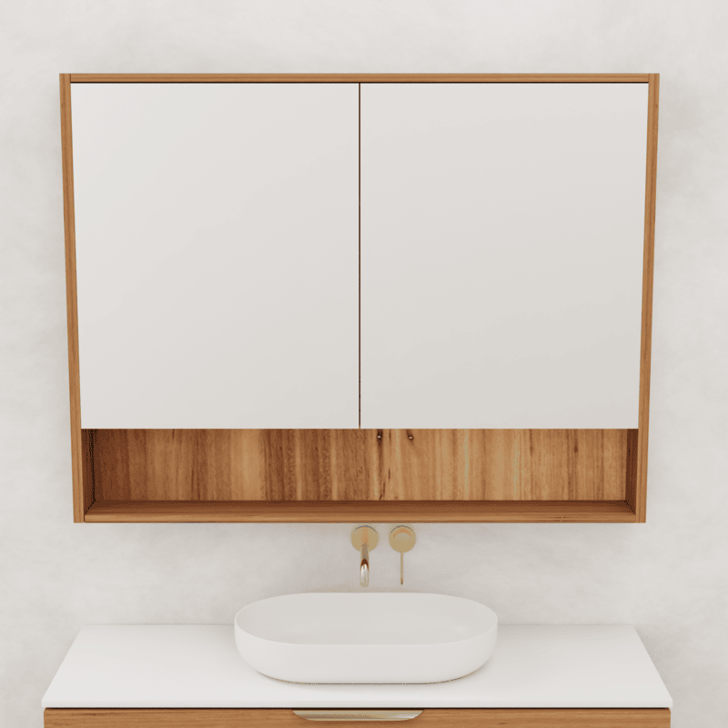 Carini Shaving Cabinet Blackbutt - 1200