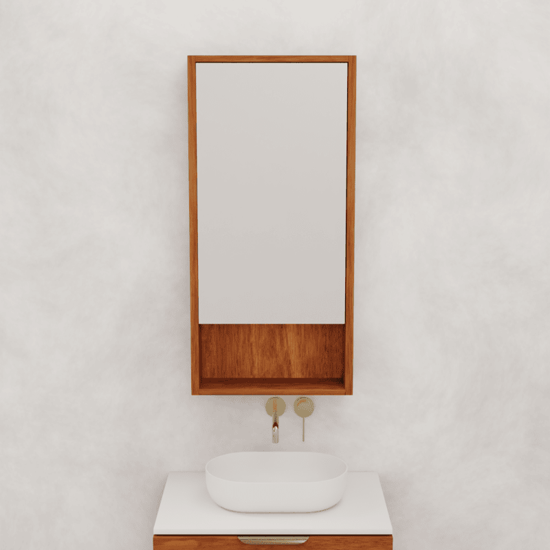 Carini Shaving Cabinet Tasmanian Blackwood - 450