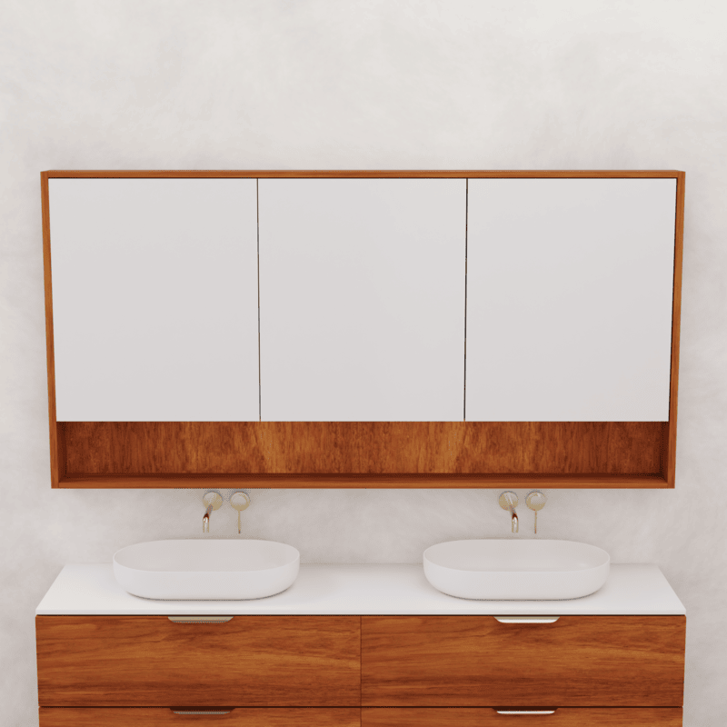 Carini Shaving Cabinet Tasmanian Blackwood - 1800
