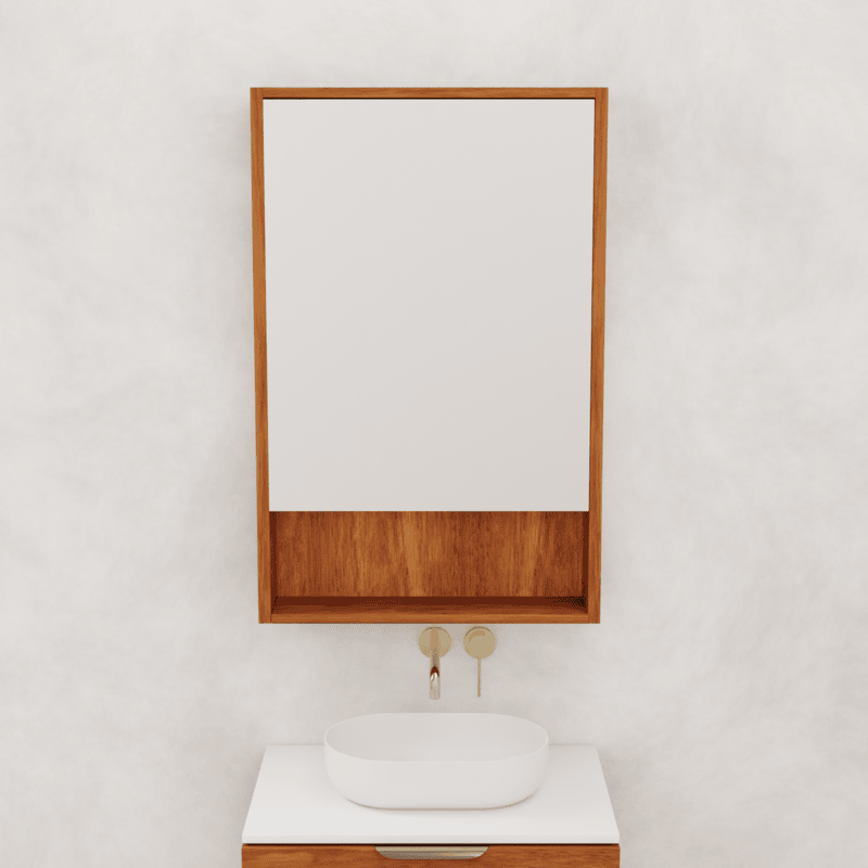 Carini Shaving Cabinet Tasmanian Blackwood - 600