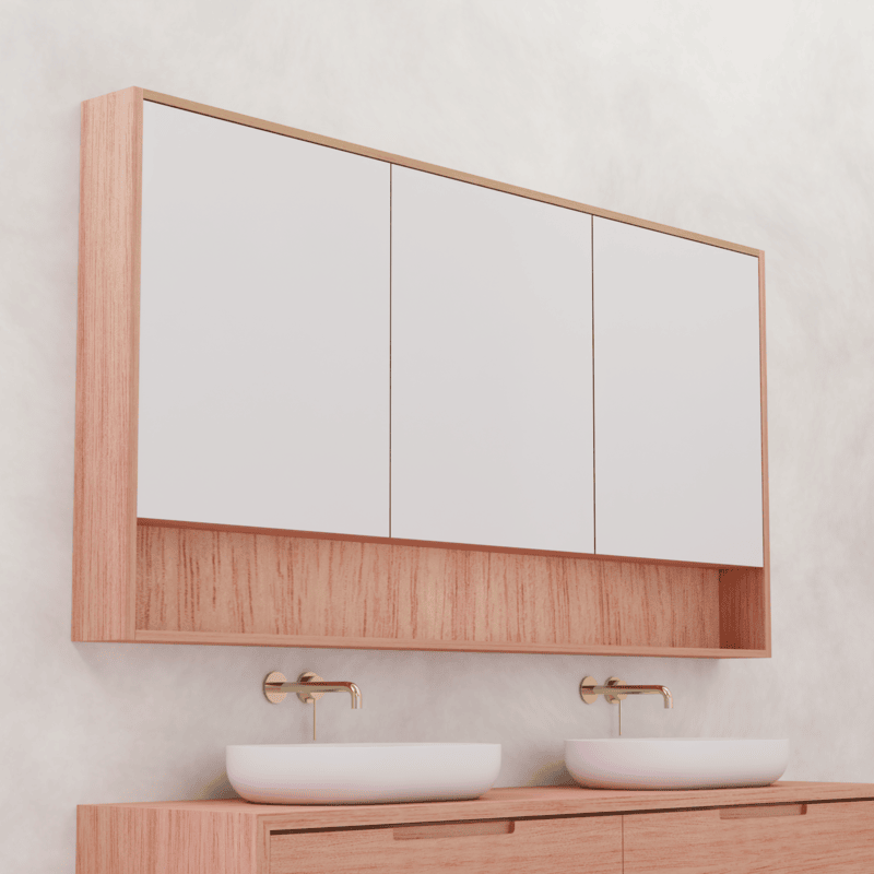 Carini Shaving Cabinet Victorian Ash - 1800