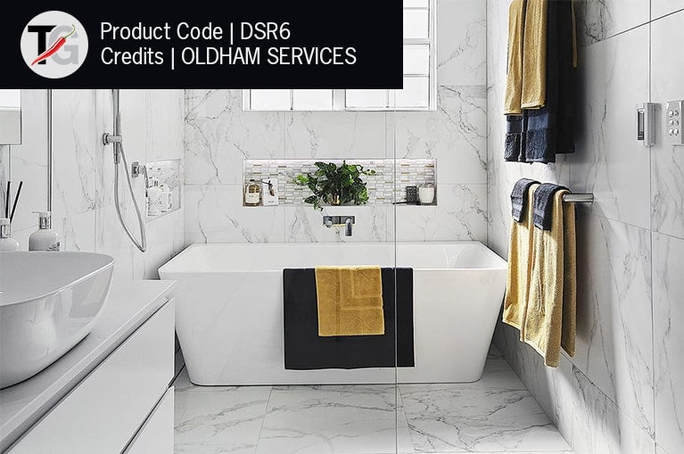 Thermorail Round Single Rail 632x32x100mm 18Watts - Includes Transformer