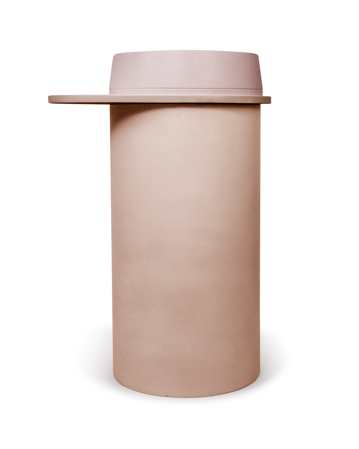 Cylinder - funl basin - Pastel Peach