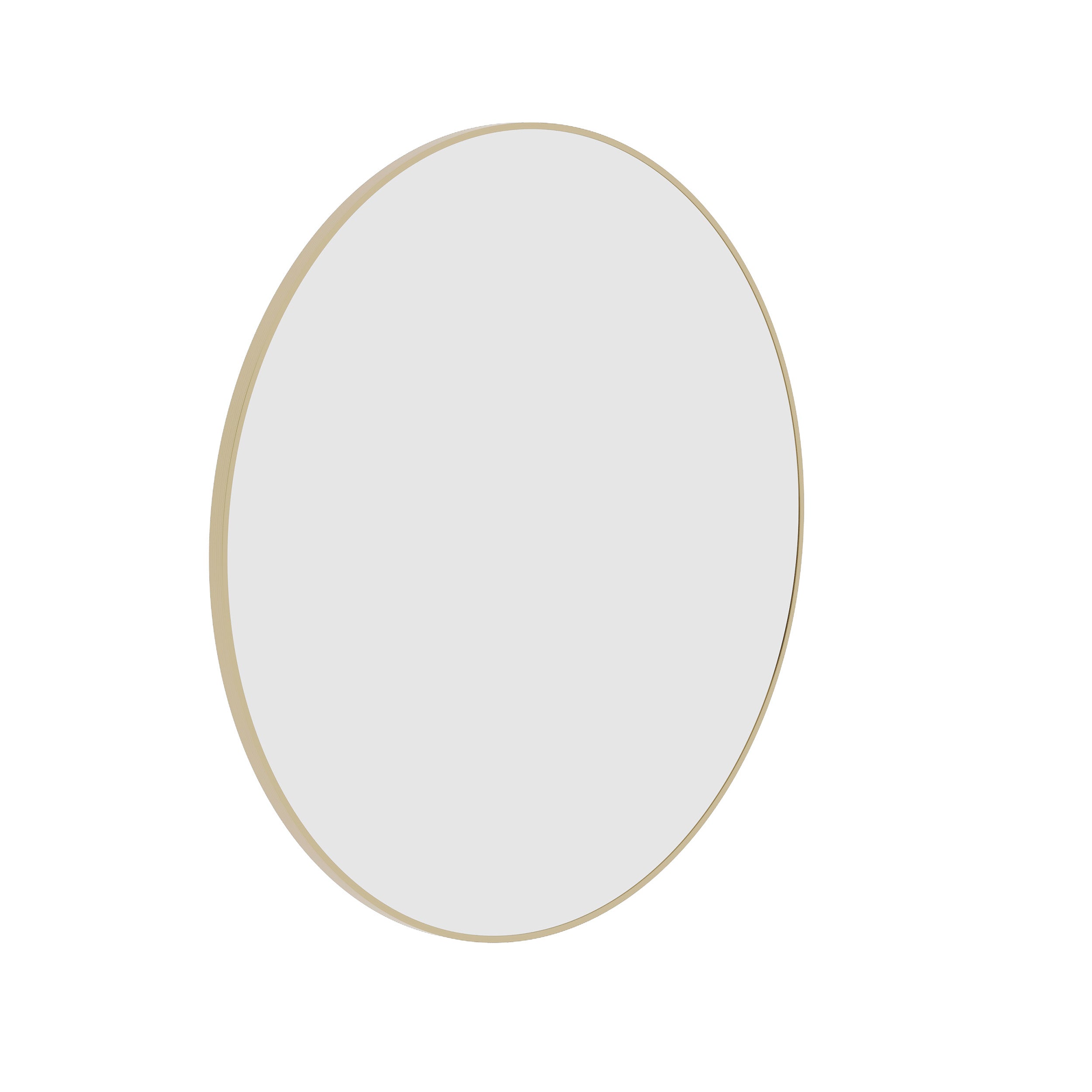 Georgia Round Gold Framed Mirror - 900Mmø