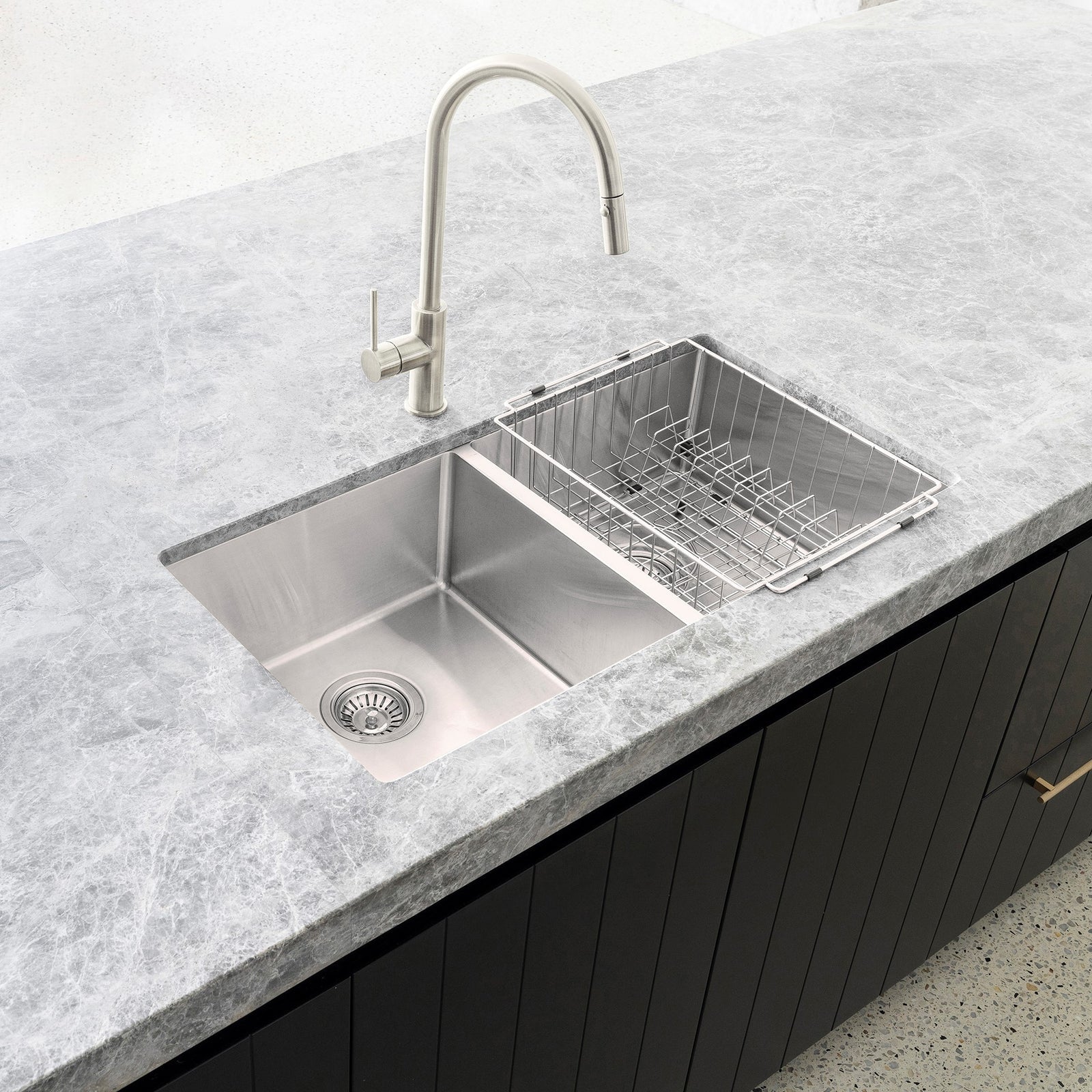 Lavello Dish Rack - PVD Brushed Nickel