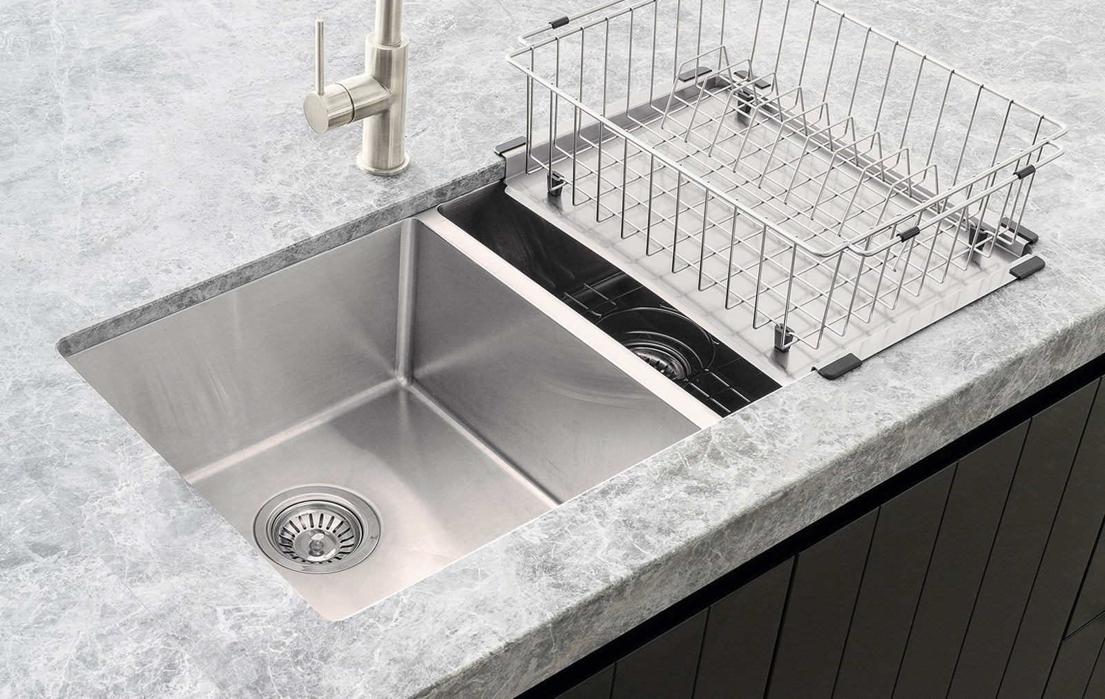 Lavello Dish Rack - PVD Brushed Nickel