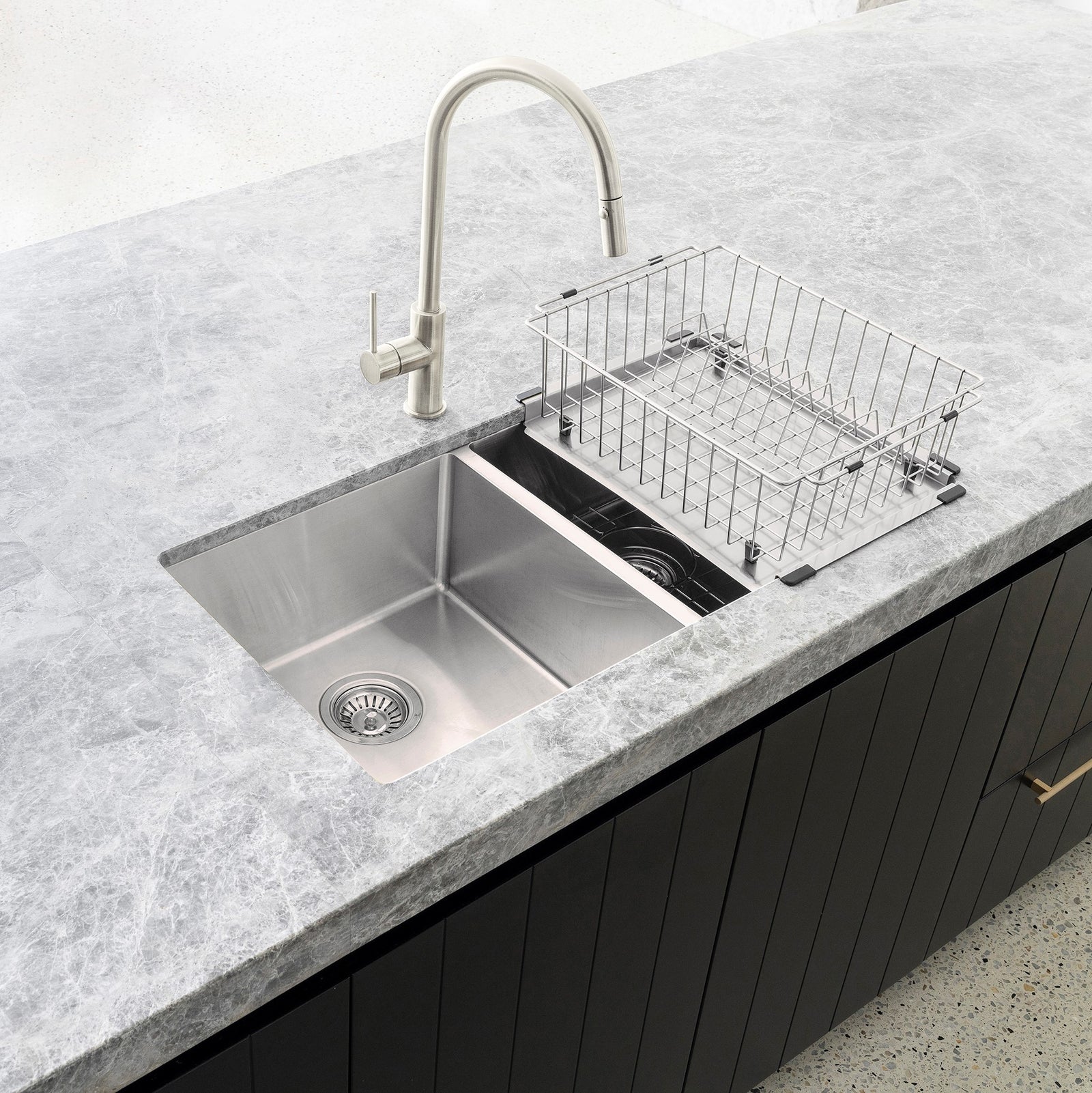 Lavello Dish Rack - PVD Brushed Nickel