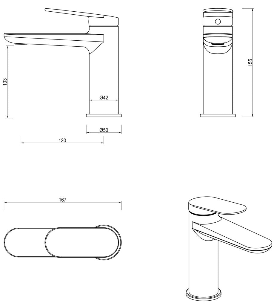 Lantra Basin Mixer