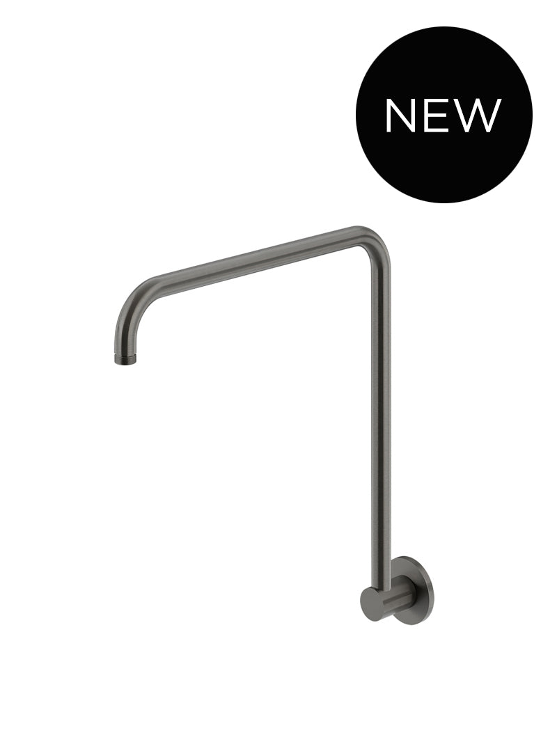 High Rise Shower Arm - Shadow Gunmetal