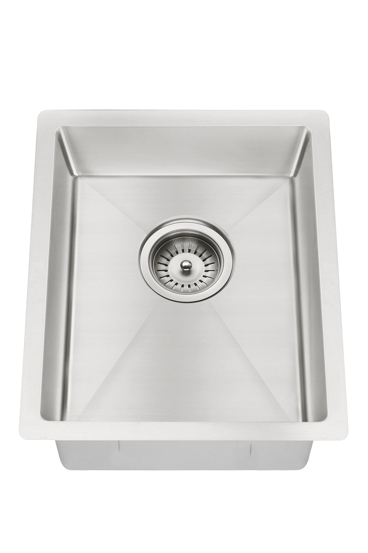 Lavello Kitchen Sink - Single Bowl 380 x 440 - PVD Brushed Nickel