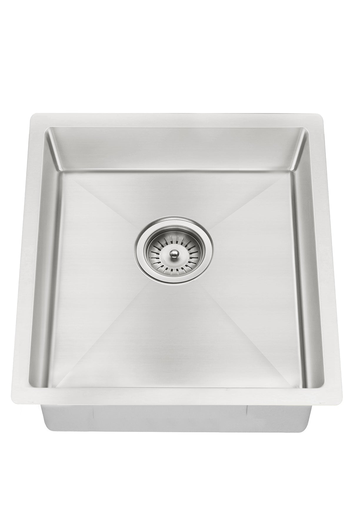 Lavello Kitchen Sink - Single Bowl 450 x 450 - PVD Brushed Nickel