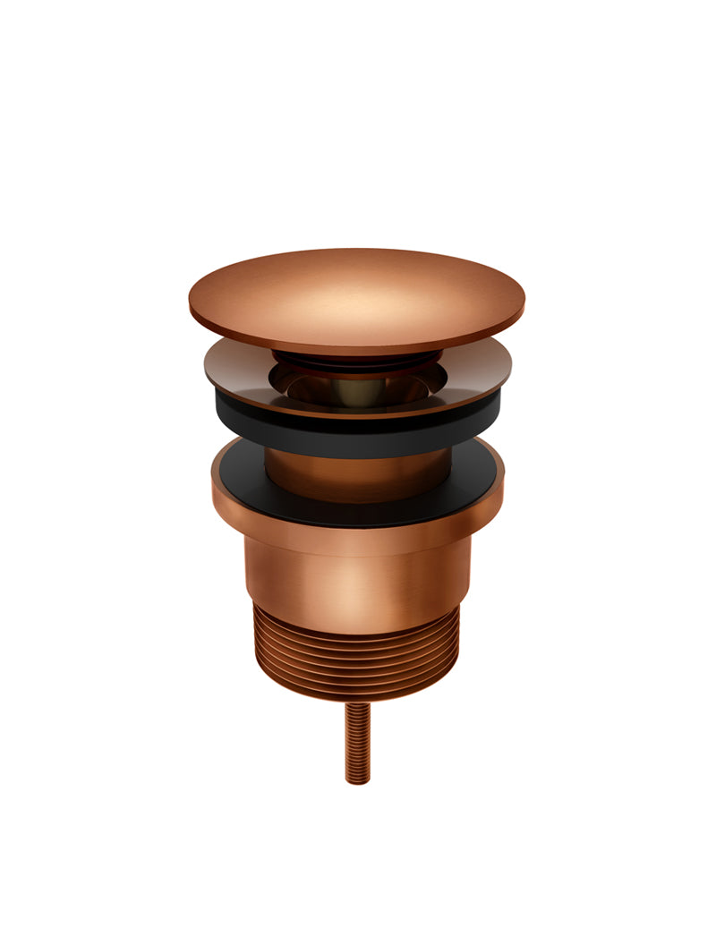 Universal all-in-one Pop Up Waste - Basin & Bath - Lustre Bronze