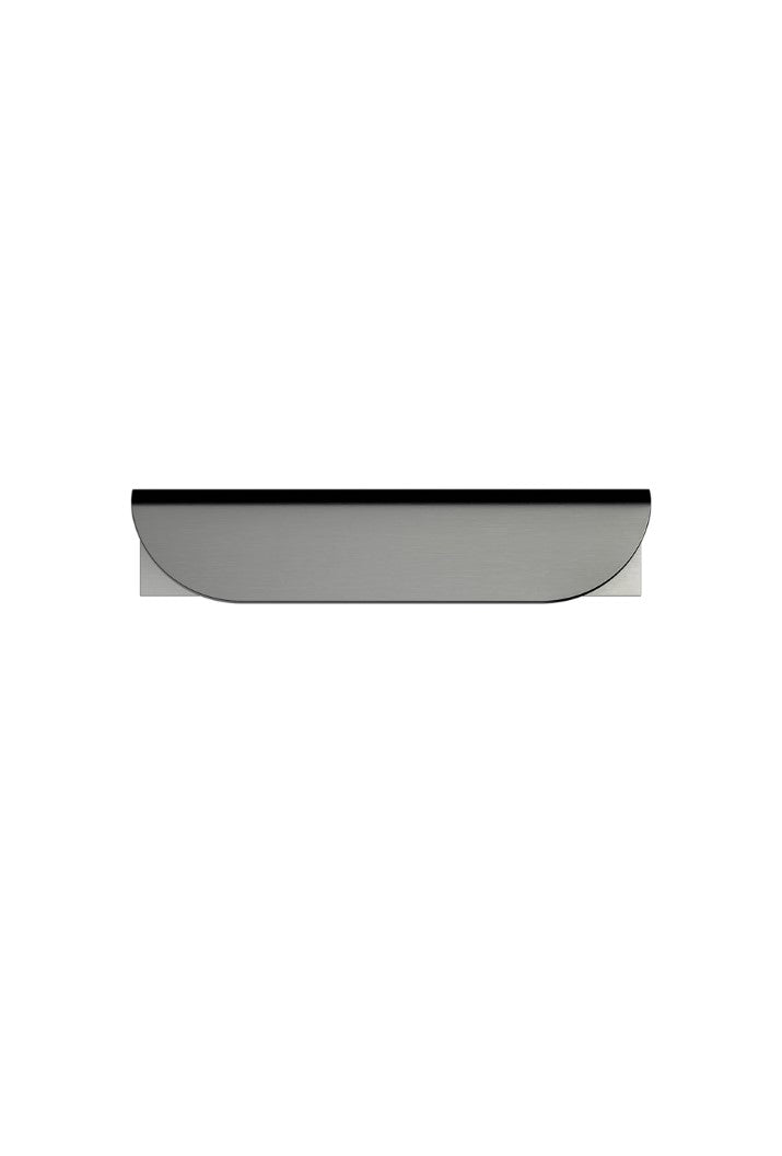 Öppen T-Pull Cabinet Handle Edge-Pull 75mm Cabinet Handle (Brushed) - Shadow Gunmetal