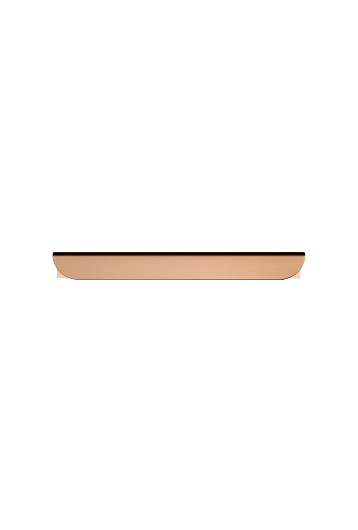 Öppen Edge-Pull 150mm Cabinet Handle (Brushed) - Lustre Bronze
