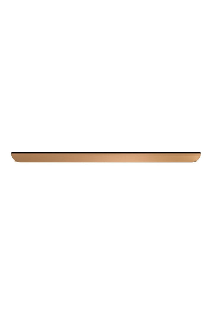 Öppen Edge-Pull 300mm Cabinet Handle (Brushed) - PVD Champagne
