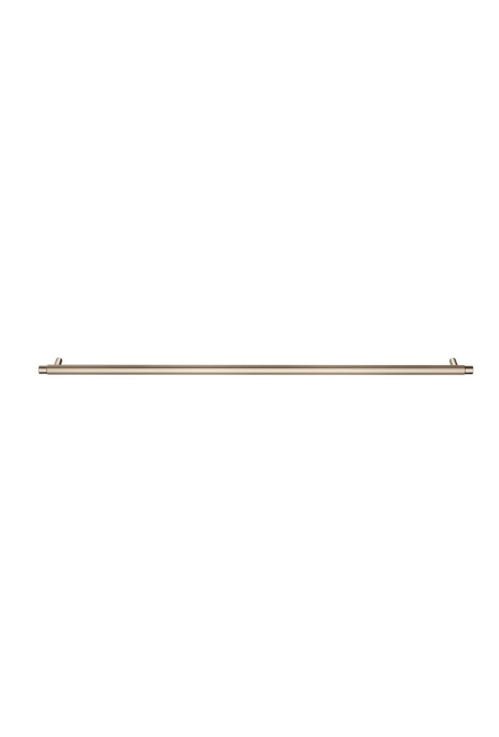Öppen Round Pull 520mm Cabinet Handle (Linear Knurled) - PVD Champagne