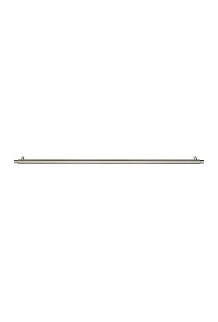 Öppen Round Pull 520mm Cabinet Handle (Linear Knurled) - PVD Brushed Nickel