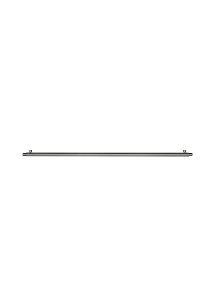 Öppen Round Pull 520mm Cabinet Handle (Linear Knurled) - Shadow Gunmetal
