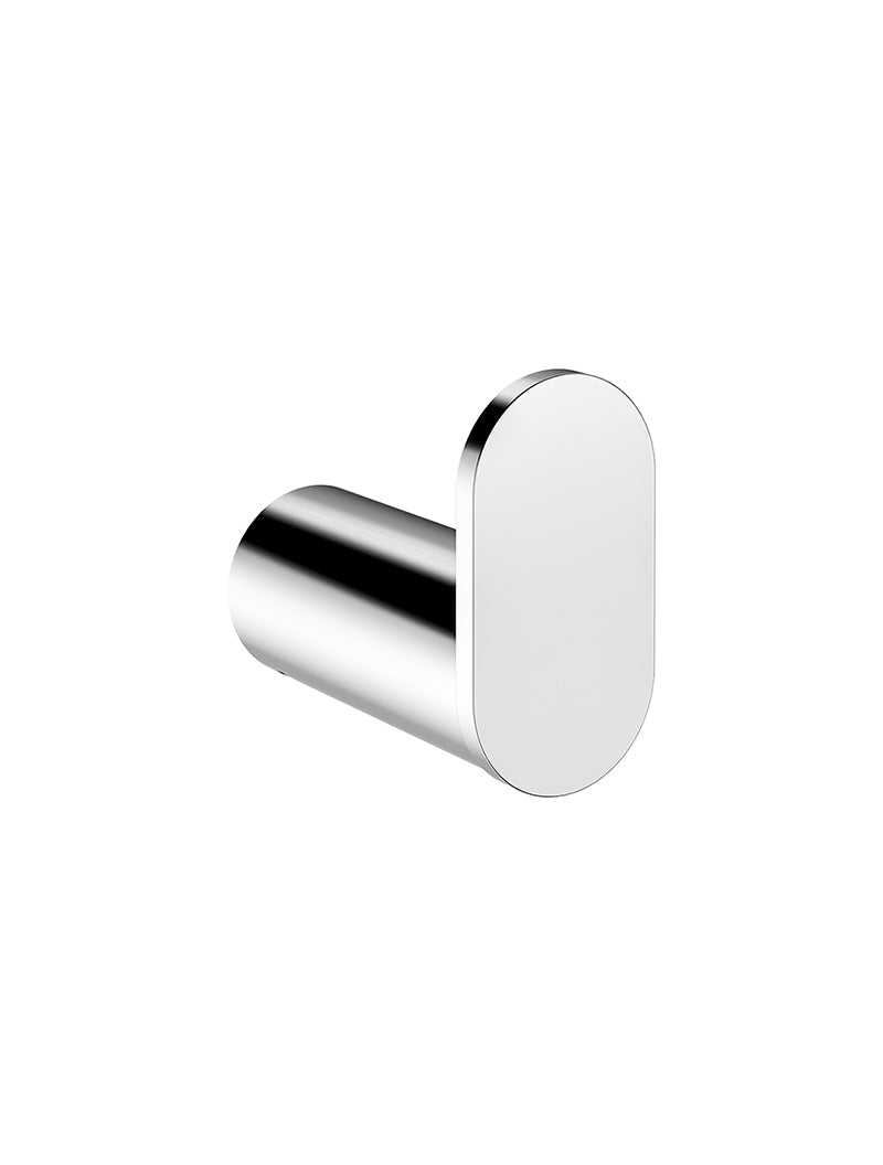 Curvaé Single Robe Hook - Polished Chrome