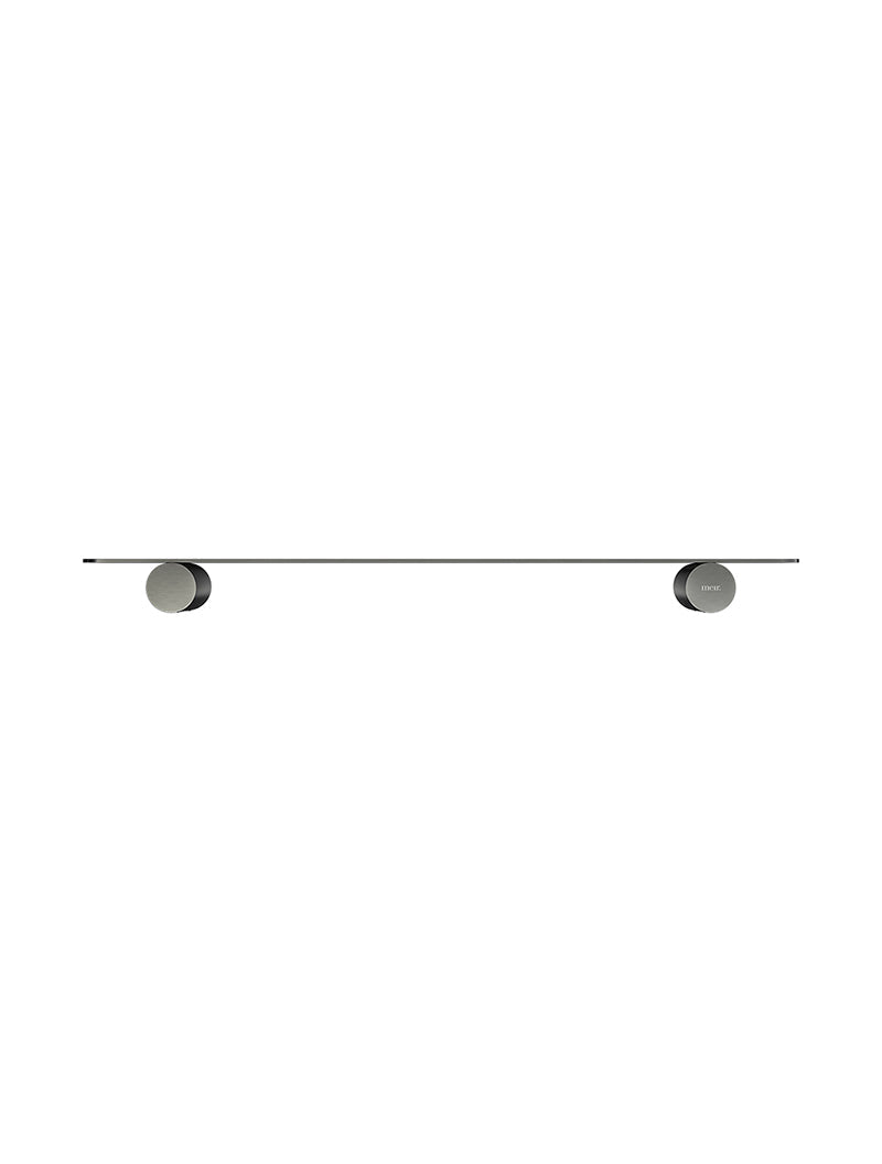 Curvaé Shower Shelf 400mm - PVD Shadow Gunmetal