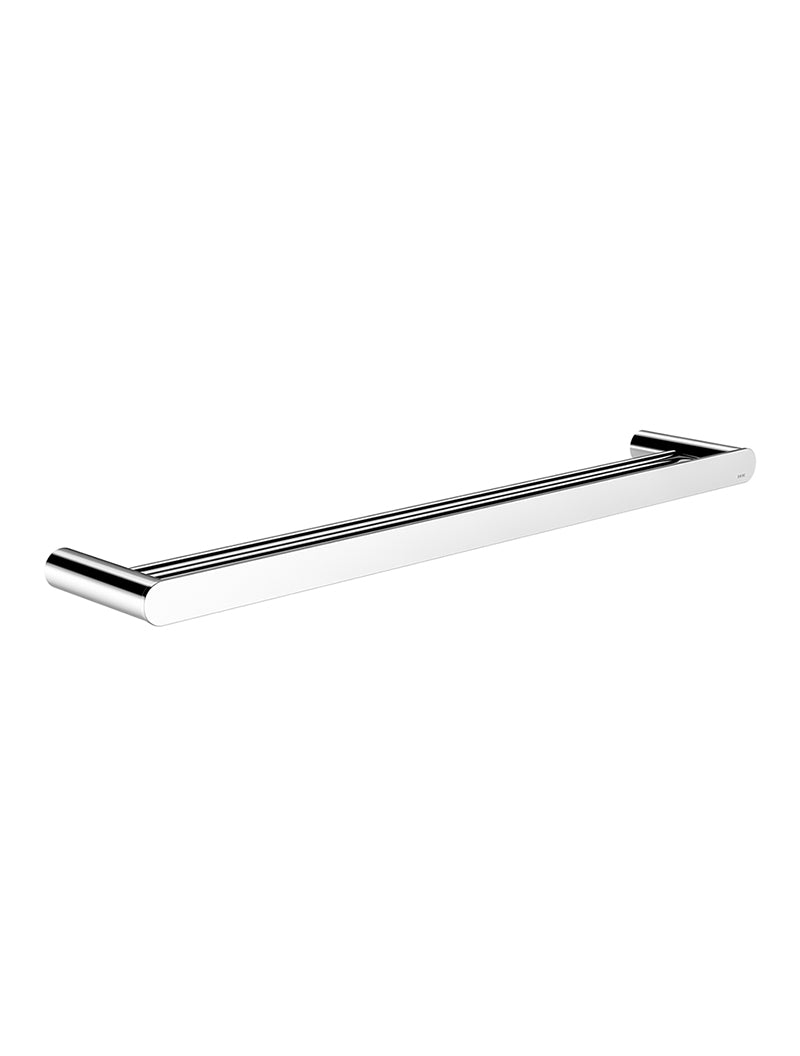 Curvaé Double Towel Rail 600mm - Polished Chrome