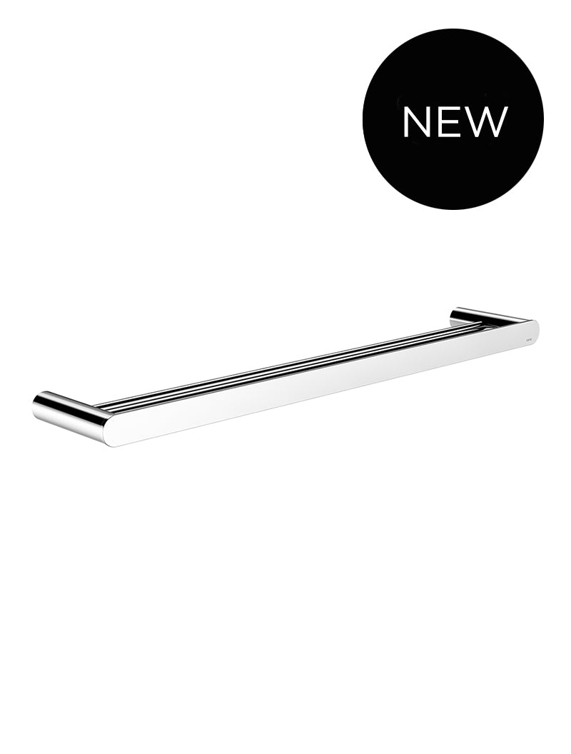Curvaé Double Towel Rail 600mm - Polished Chrome