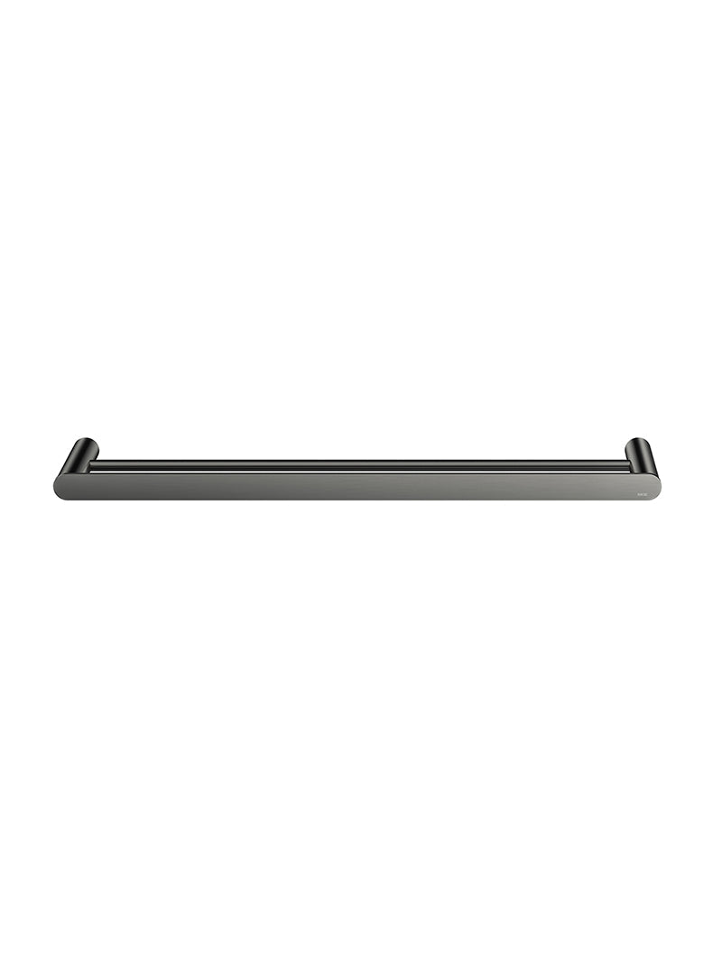 Curvaé Double Towel Rail 600mm - Shadow Gunmetal