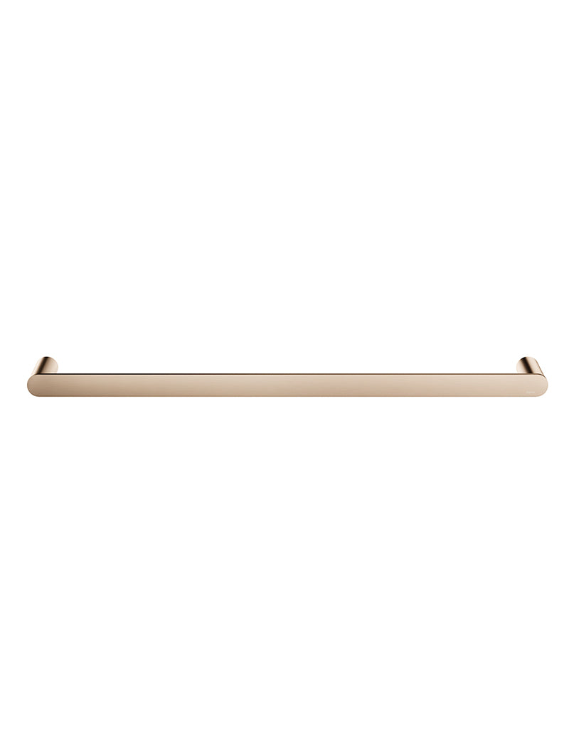Curvaé Single Towel Rail 600mm - Champagne