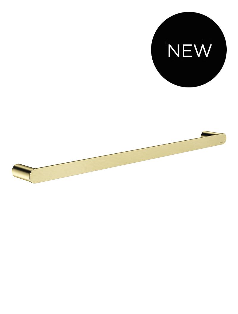 Curvaé Single Towel Rail 600mm - PVD Tiger Bronze