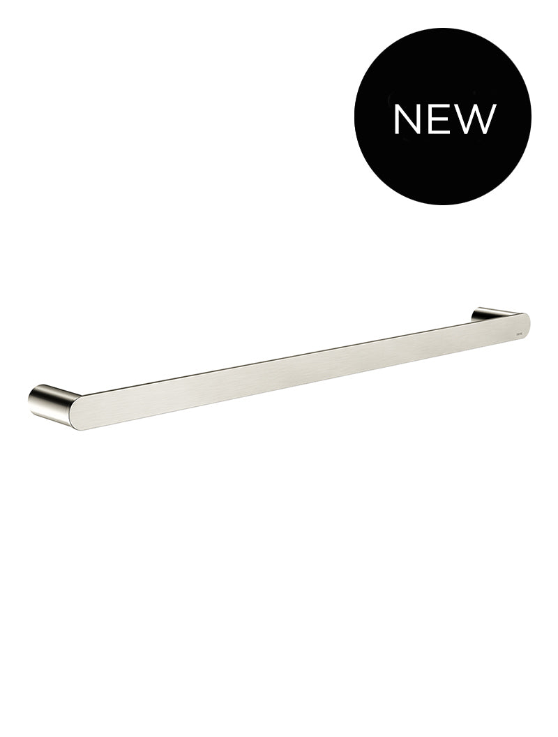 Curvaé Single Towel Rail 600mm - PVD Brushed Nickel