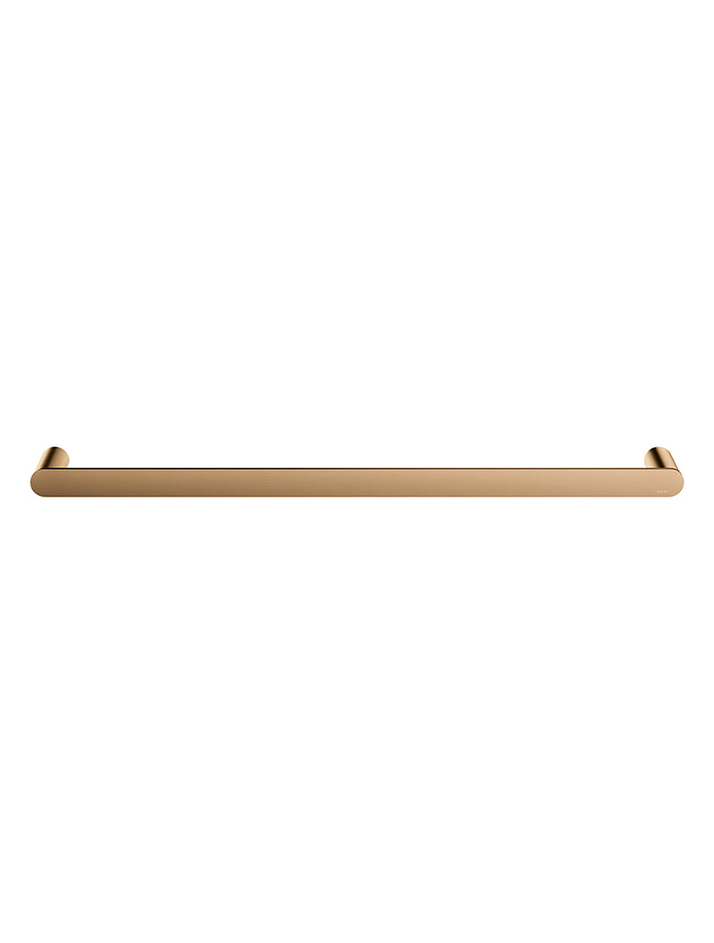 Curvaé Single Towel Rail 600mm - Lustre Bronze