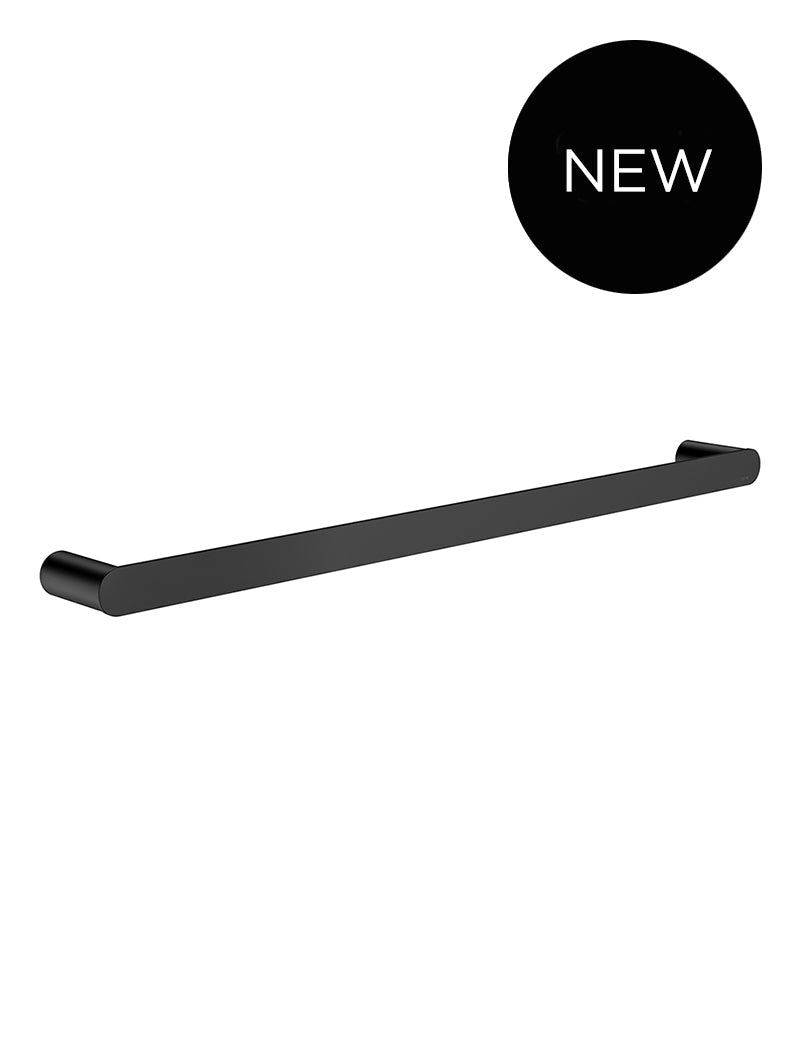 Curvaé Single Towel Rail 600mm - Matte Black
