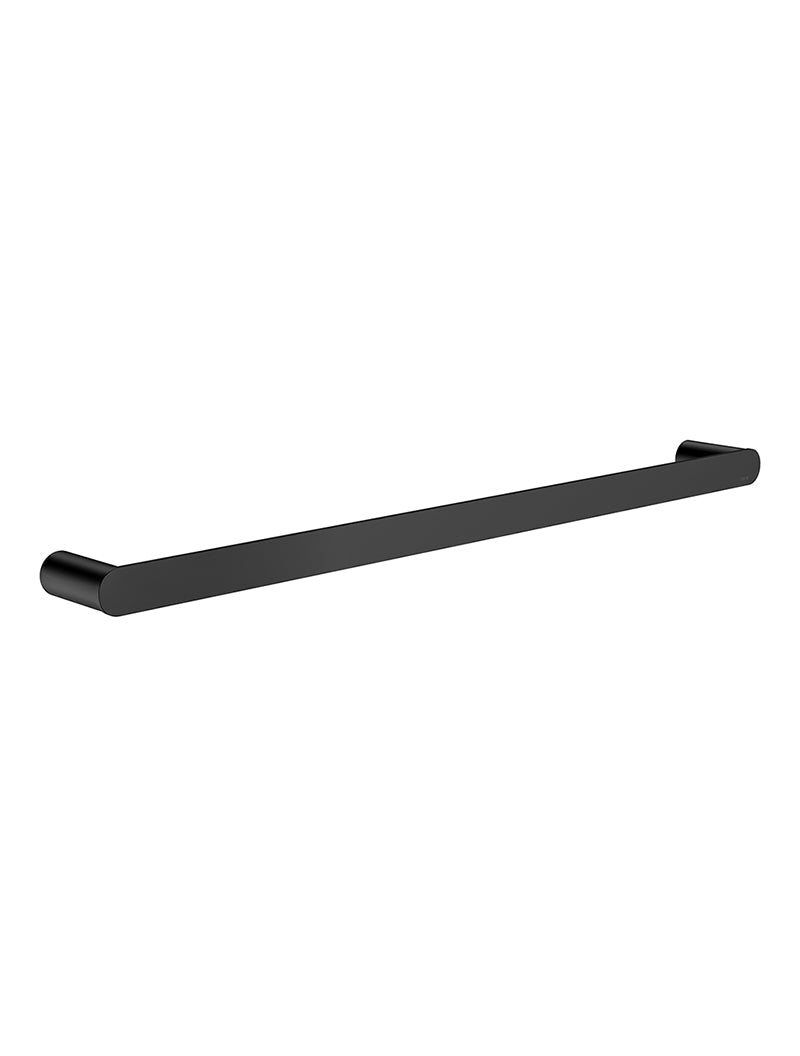 Curvaé Single Towel Rail 600mm - Matte Black