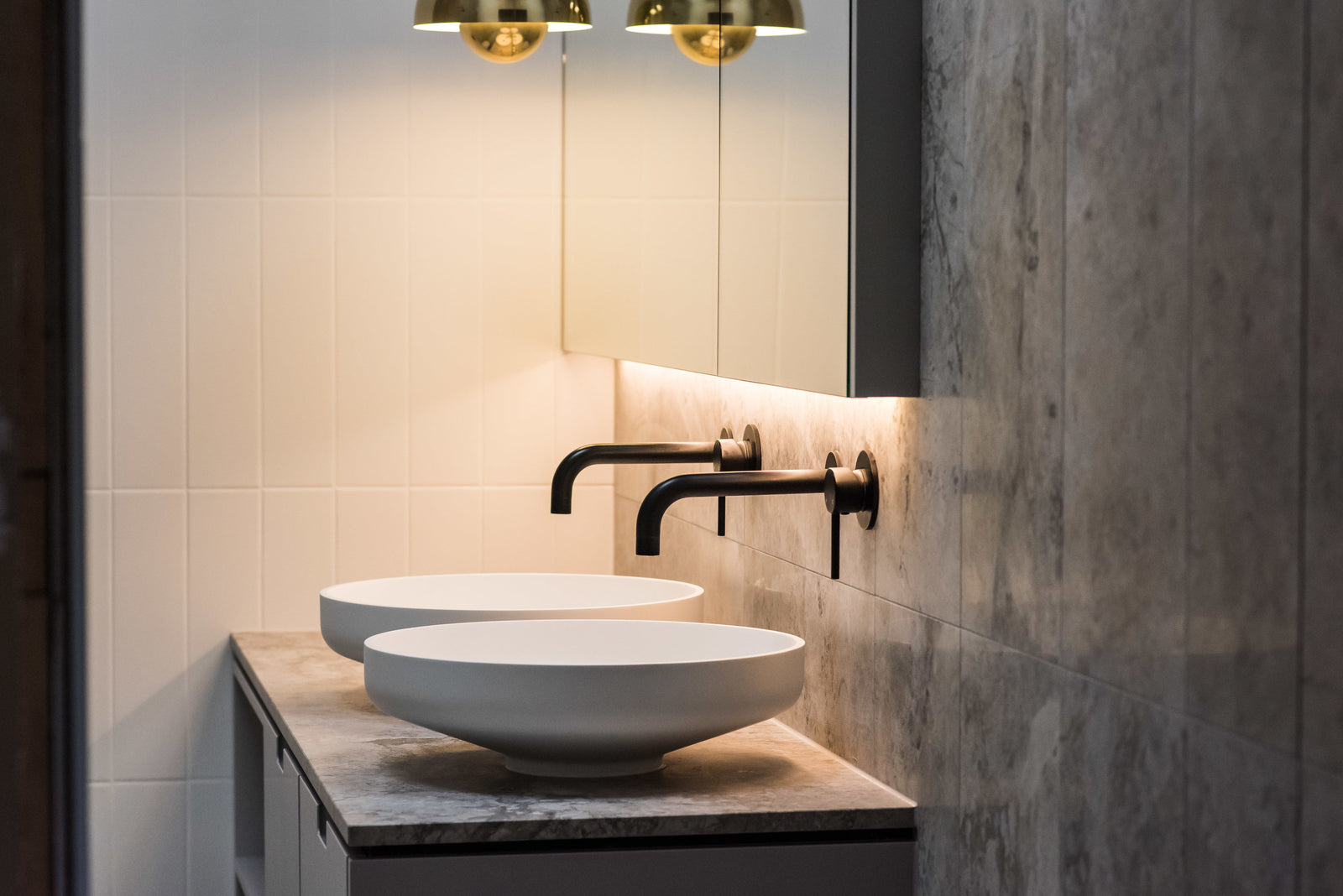 Round Wall Mixer Trim Kit (In-wall Body Not Included) - Matte Black