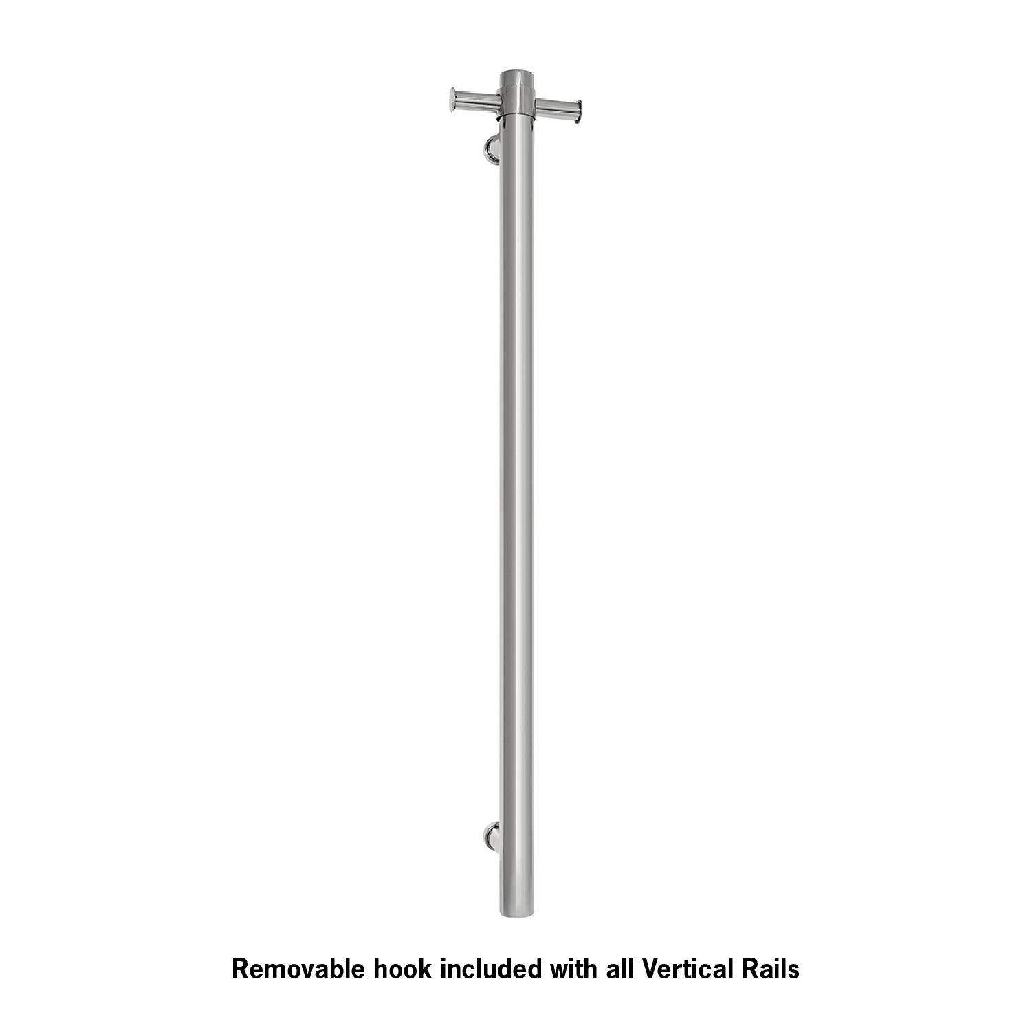 Thermorail Straight/Round 12Volt Vertical Bar 900X142X100Mm 22Watts With Optional Hook