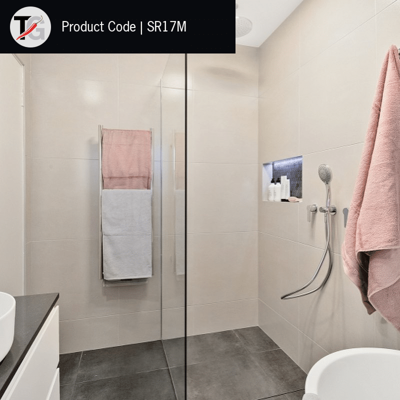 Thermorail Straight/Round 400x1120x122mm 65Watts 8 Bars