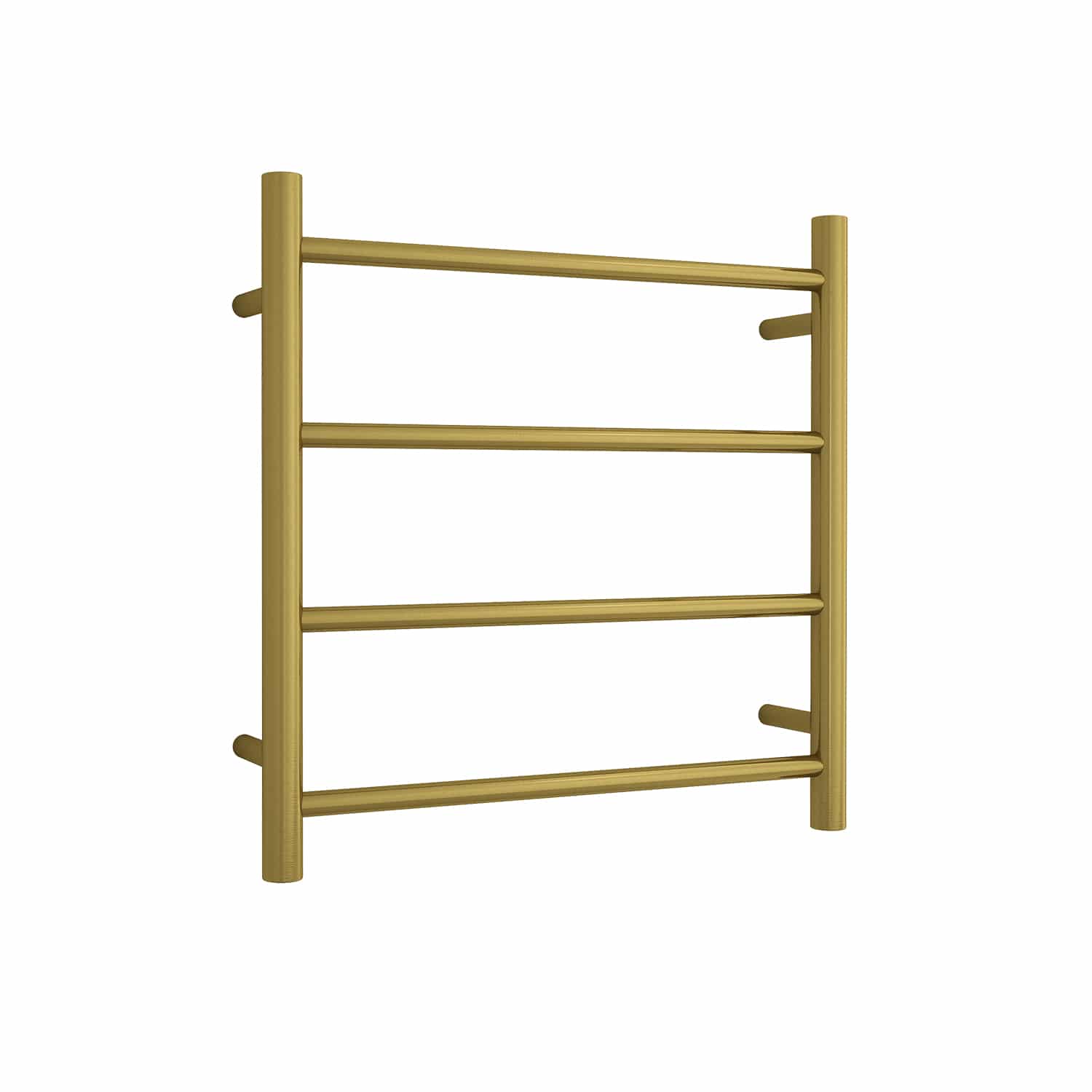 Thermorail Straight/Round 550X550X122Mm 41Watts 4 Bars - Brushed Gold