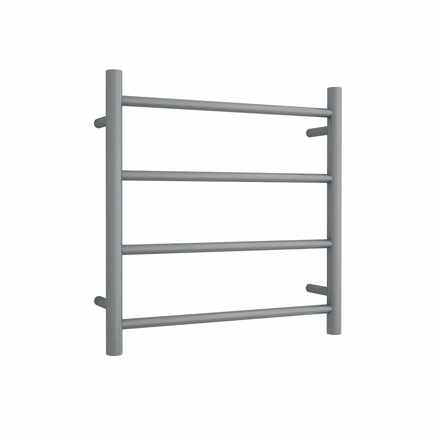 Thermorail Straight/Round 550X550X122Mm 41Watts 4 Bars - Gun Metal