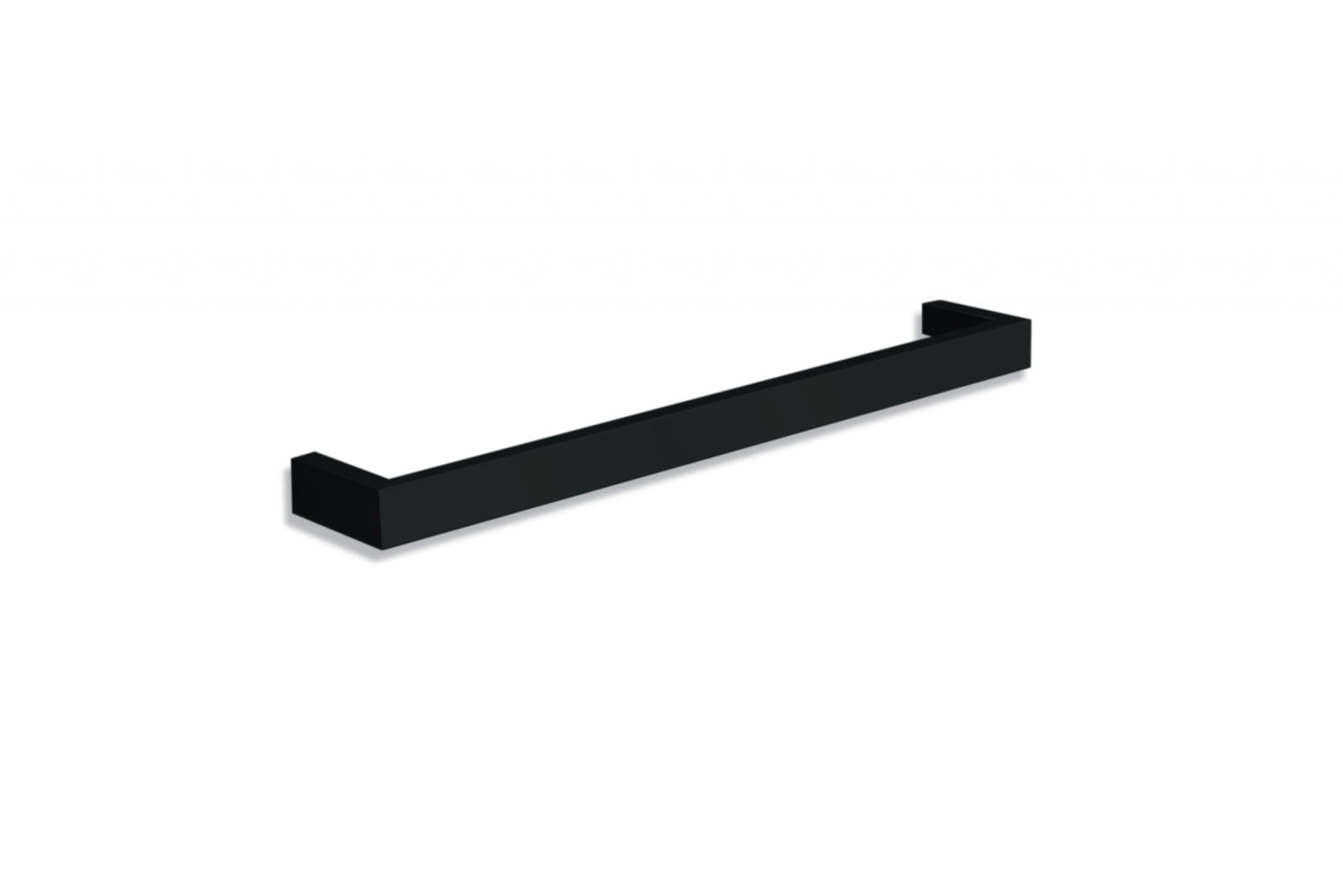 Thermorail Square Single Rail 632X40X100Mm 23Watts - Matt Black - Includes Transformer