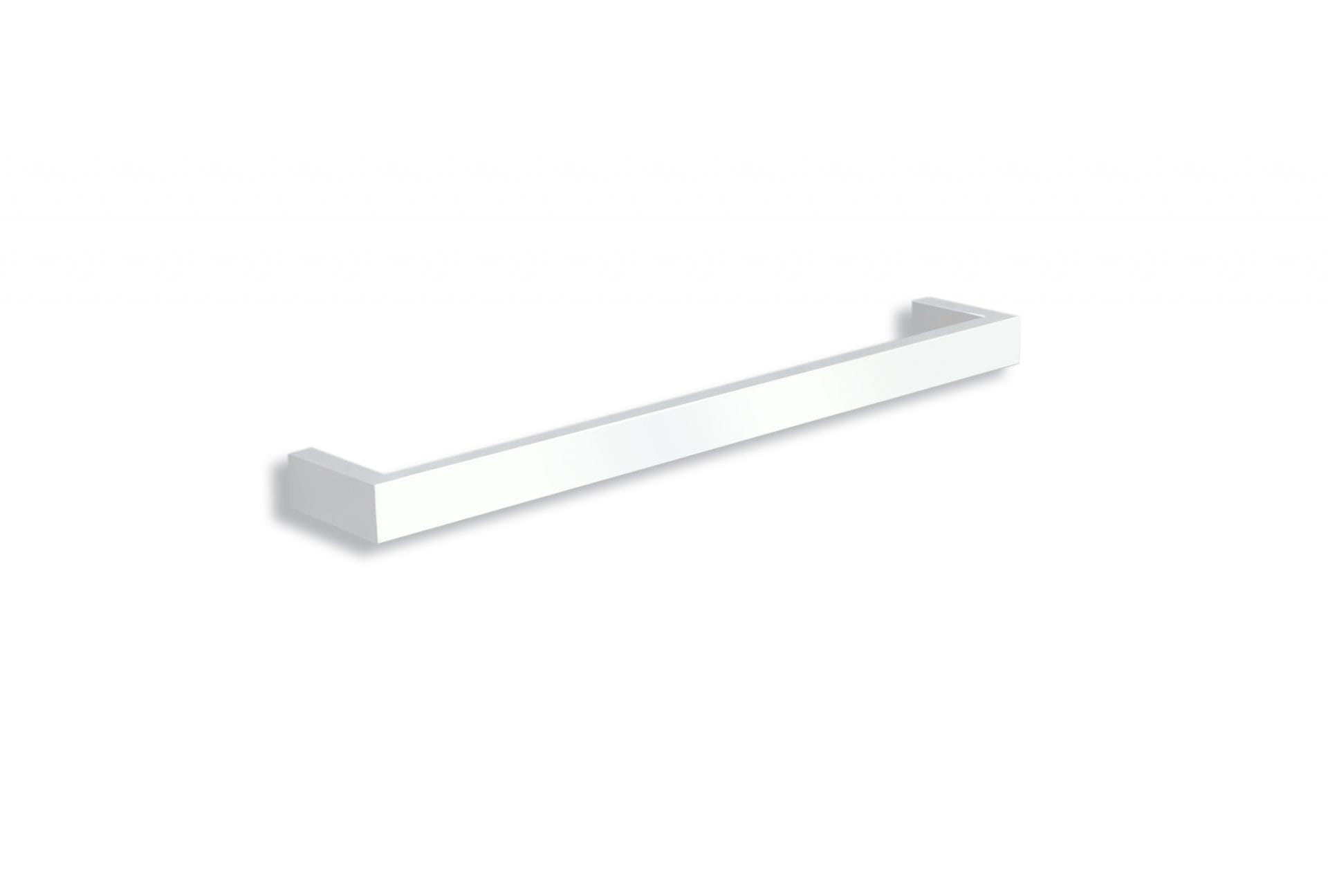 Thermorail Square Single Rail 632X40X100Mm 23Watts - White - Includes Transformer