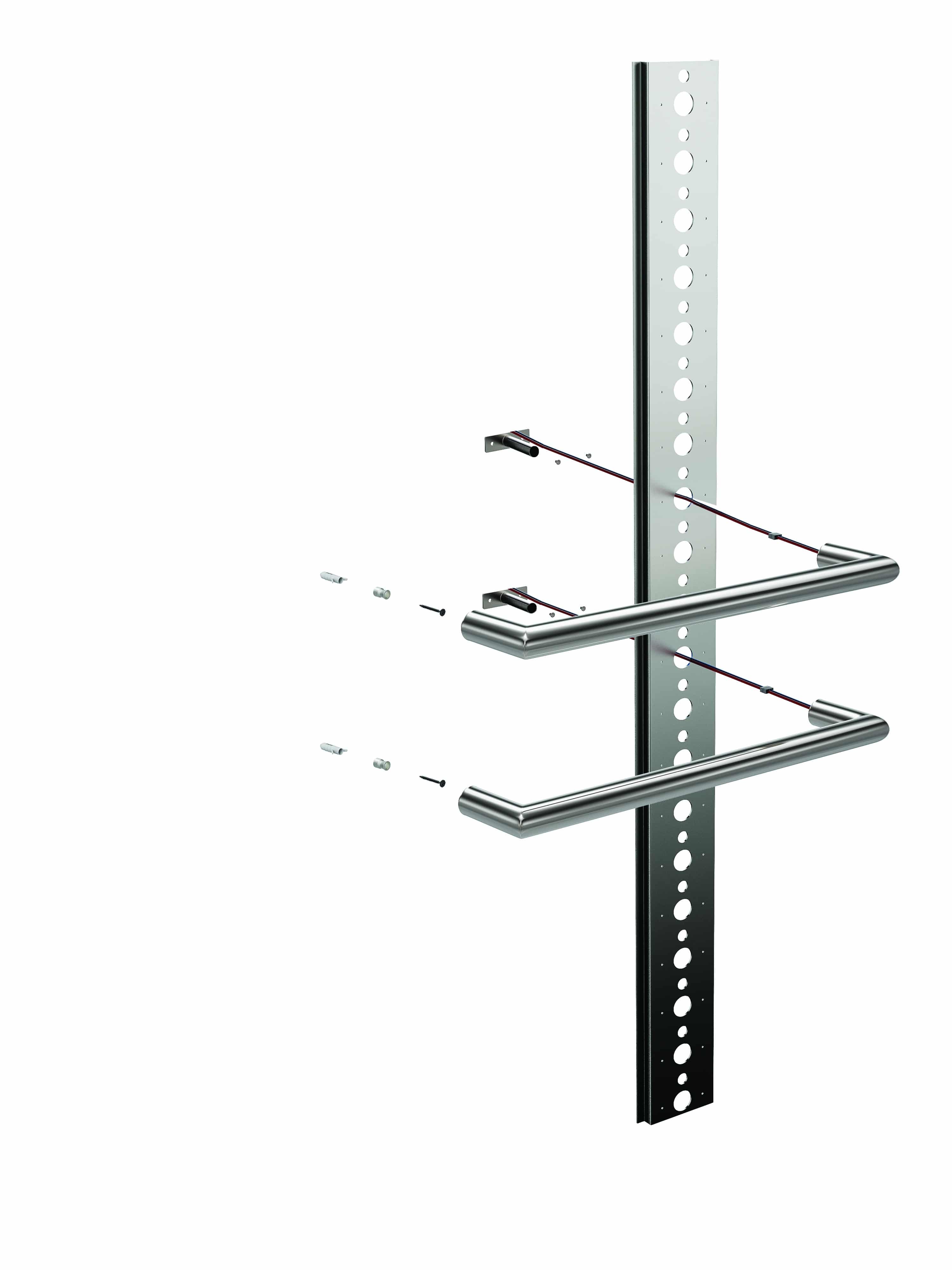 Srms Thermorail Mounting System - 1000X110X10Mm