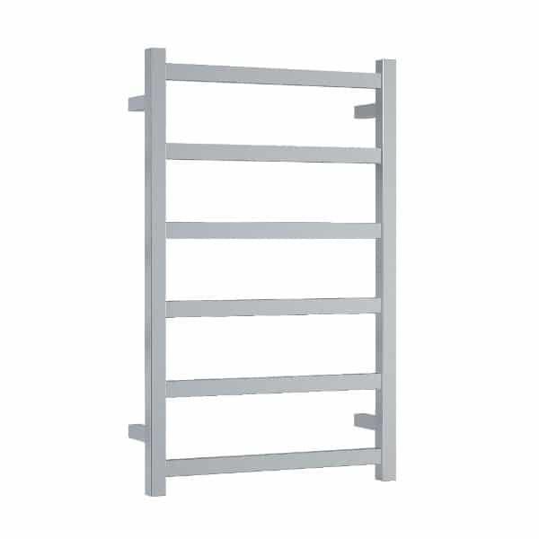 Thermorail Budget Straight/Square 500X800X120Mm 81Watts 6 Bars
